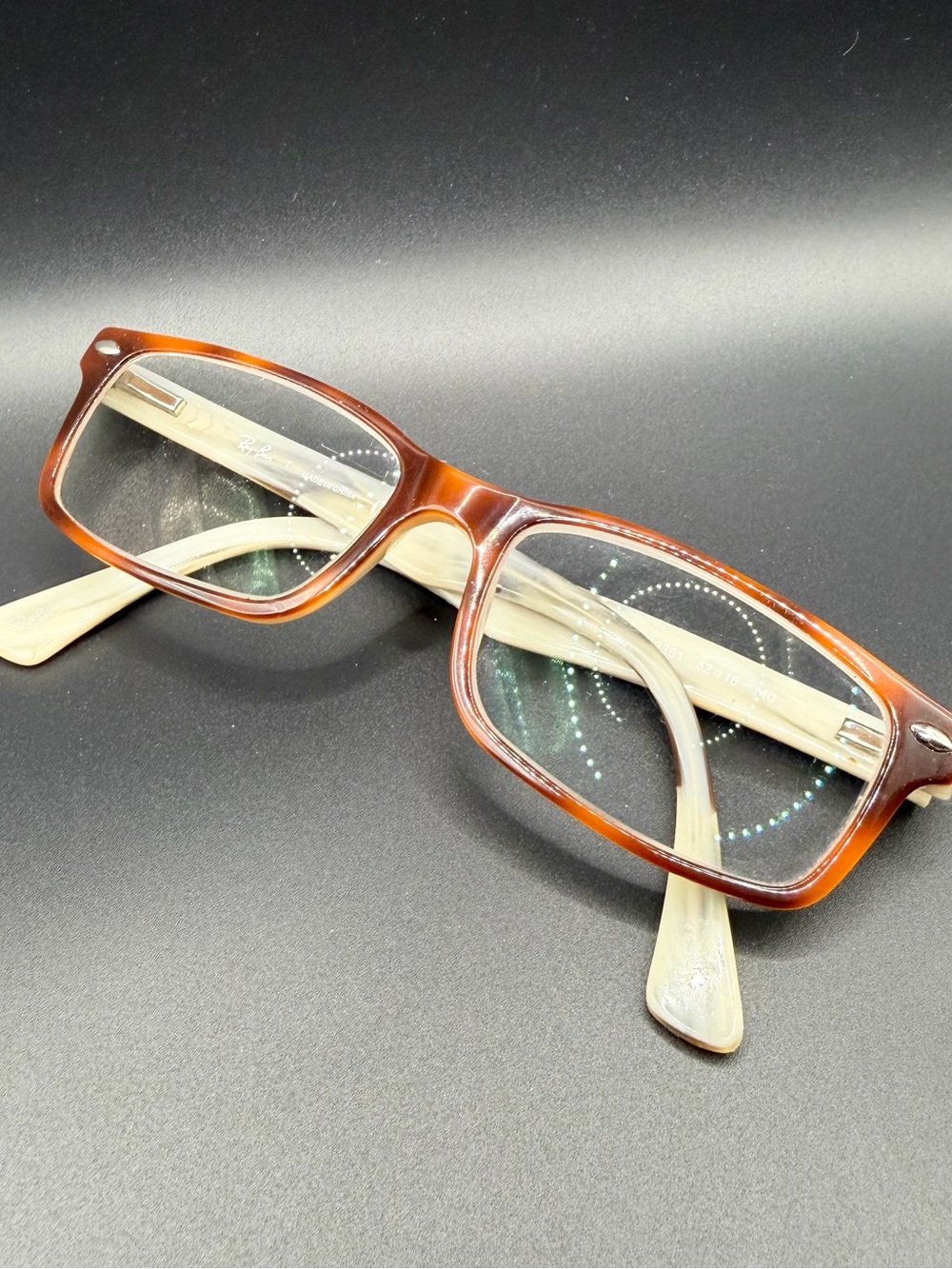 Ray Ban FRAMES RB 5162 2361 Rectangle Brown Eyeglasses Optical Frames 52-16-140